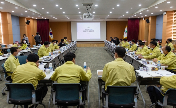 지난 16일 군청 대회의실에서 ‘2040 미래전략 연구용역 최종보고회’ 개최