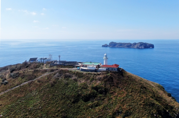 격렬비열도 전경 (항공 사진)
