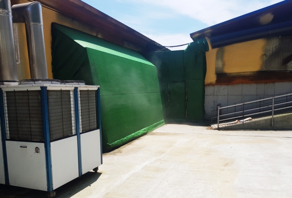 바이오커튼 활용 축사