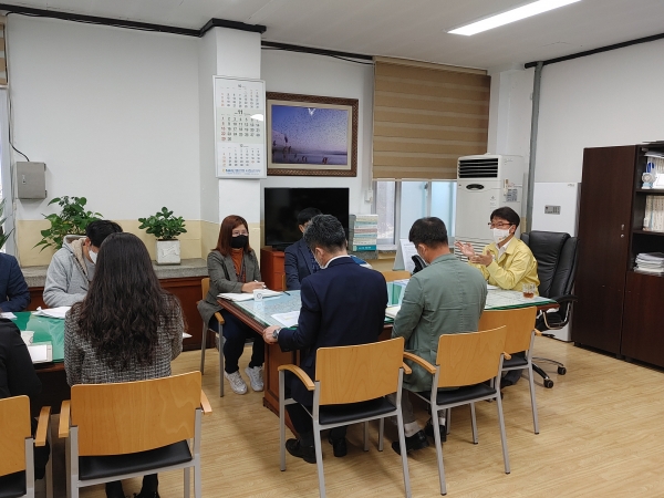 마스크 미착용자 지도·점검 대책 회의 개최