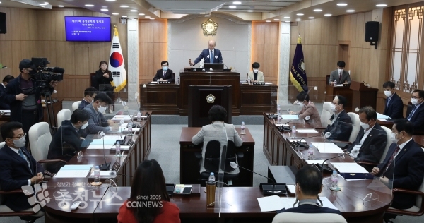 제273회 홍성군의회 임시회 폐회