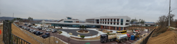 충청연수원 공사현장 전경