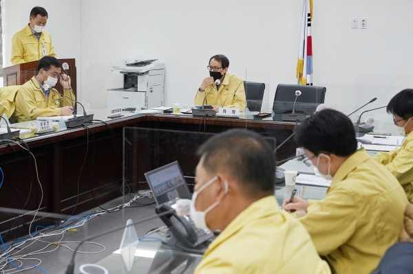 ‘재난안전대책본부 회의’ 개최 모습