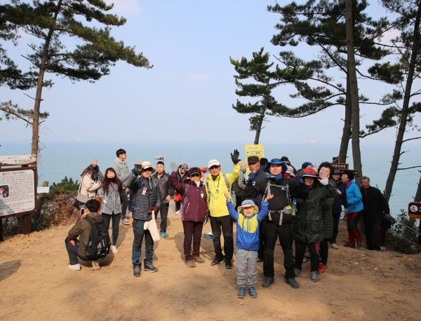 지난 제3회 솔향기길 축제 모습