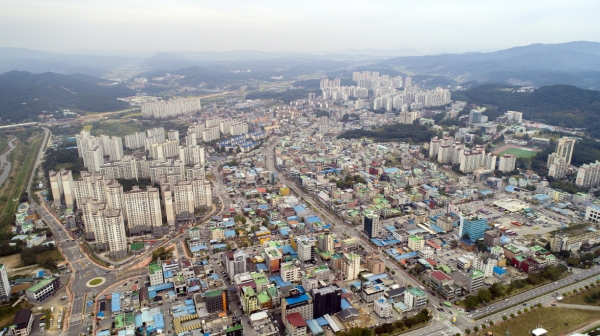 부동산 실적평가 우수기관 - 공주 신관동 일대 사진