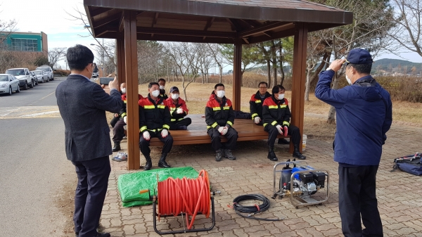 산불전문예방 진화대 기본교육 실시