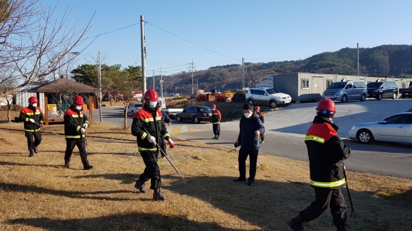 산불전문예방 진화대 기본교육 실시