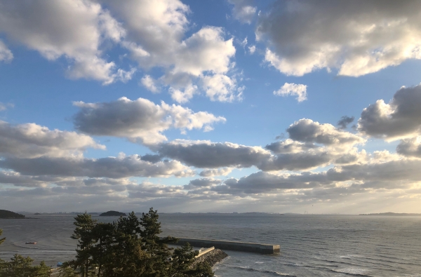 차창 밖으로 즐기는 서천 언택트 드라이브 여행 (해안도로에서 본 모습)