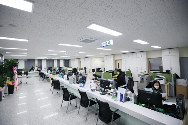 오천면 행정복지센터 내부모습
