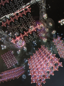 원자력연구원이 2차원 유무기 할로겐 페로브스카이트 결정체를 만드는데 성공했다