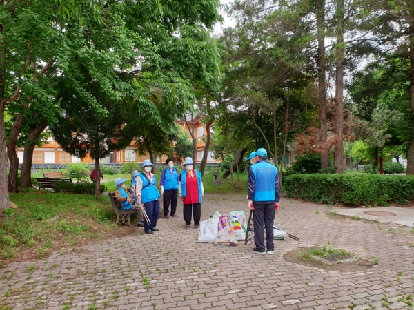 2020 노인 일자리 사업 진행 모습