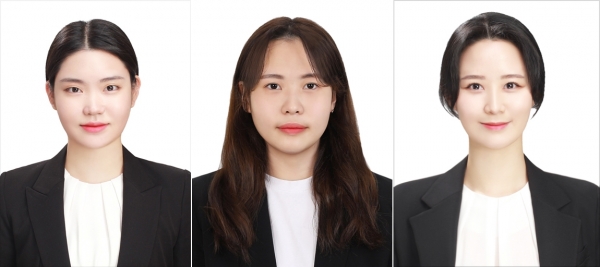 (왼쪽부터) 유성생명과학고 염다경, 김지현, 여민경 학생