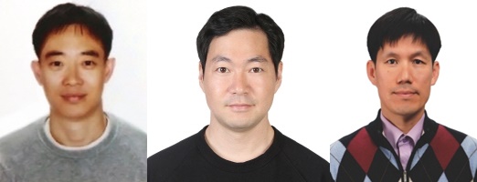 왼쪽부터, KBSI 전성훈 선임연구원(공동제1저자 및 공동교신저자), OIST 현재경 박사(공동제1저자), 연세대 조현수 교수(공동교신저자)