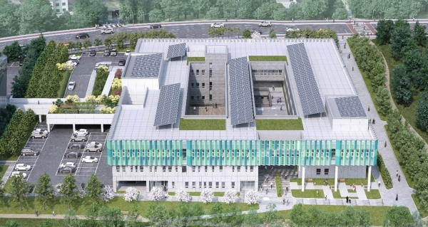 반곡동 광역복지지원센터 조감도