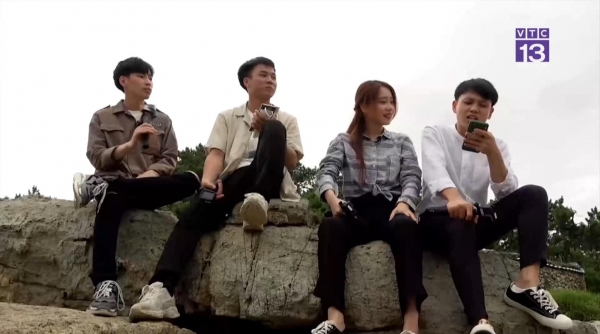 베트남 국영방송 VTC 방송화면 캡쳐 사진