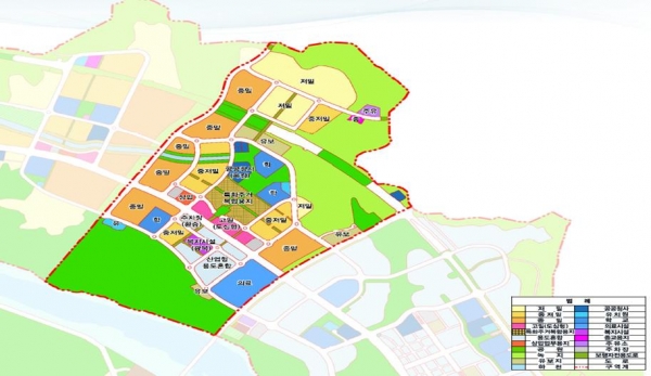 5-2생활권 토지이용계획(안)