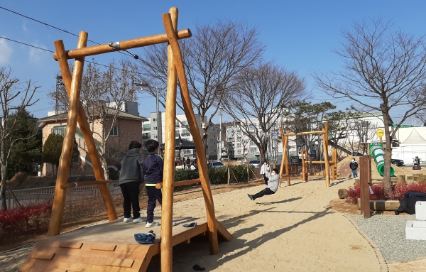 청양군  청양읍 제2어린이공원에 생태놀이터 조성