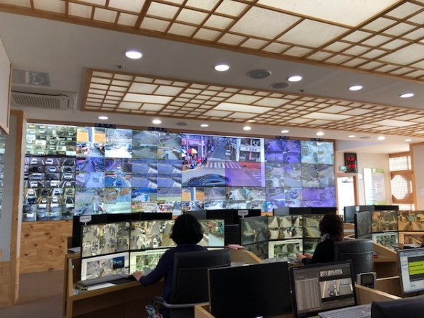 금산군 CCTV 관제센터
