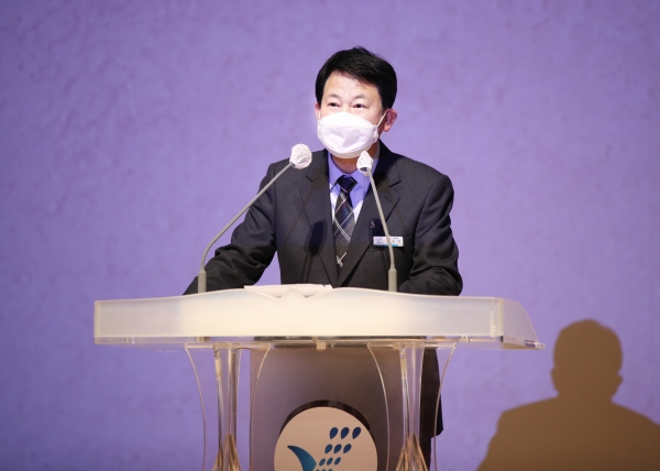 고효열 부시장 취임인사 장면