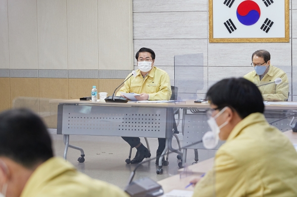 1월 확대간부회의 개최 모습