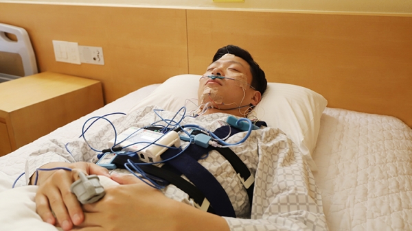 수면다원화검사 모습