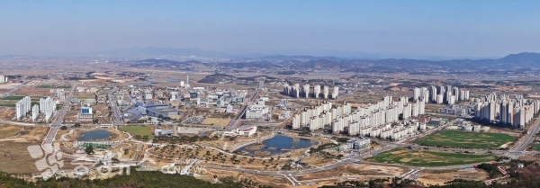 내포신도시 전경