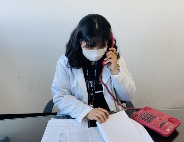 1:1 한랭질환 및 호흡기 증상 등 건강모니터링 실시