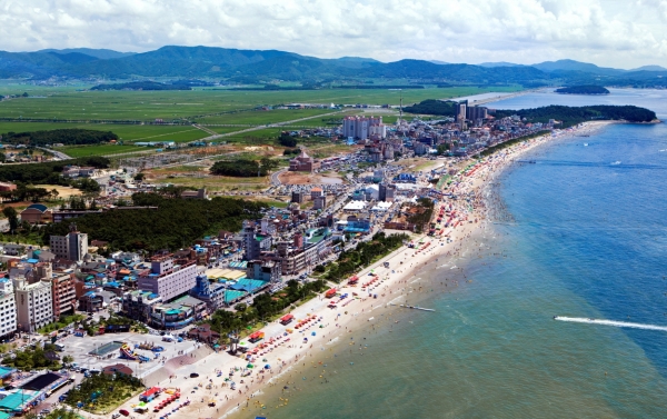 여름철 대천해수욕장