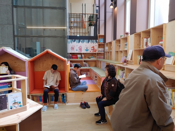 늘푸른 작은도서관 모습