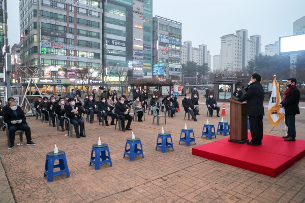 충남도계 및 당진땅수호 범시민대책위원회 촛불집회 사진