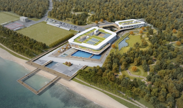 ‘태안 해양치유센터 조감도’