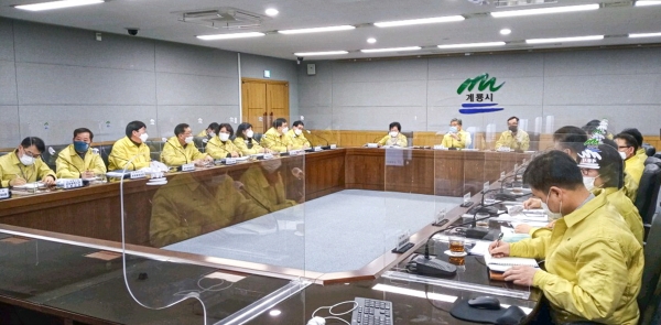 軍문화엑스포 지원사업 추진상황 보고회 개최