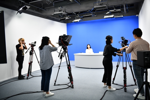 2020년에 진행된 미디어 교육 사진