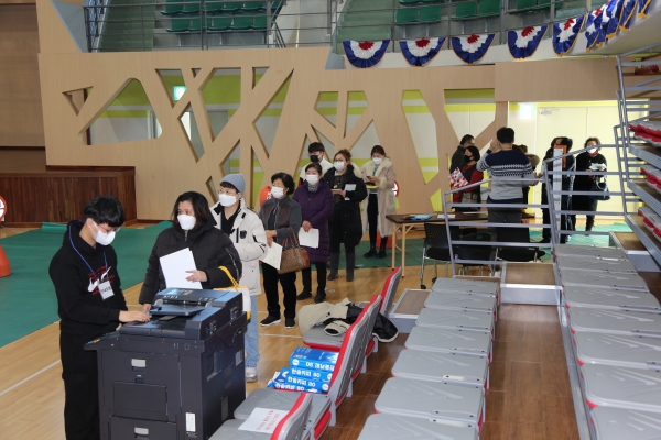 충청남도 재난지원금 신청 모습