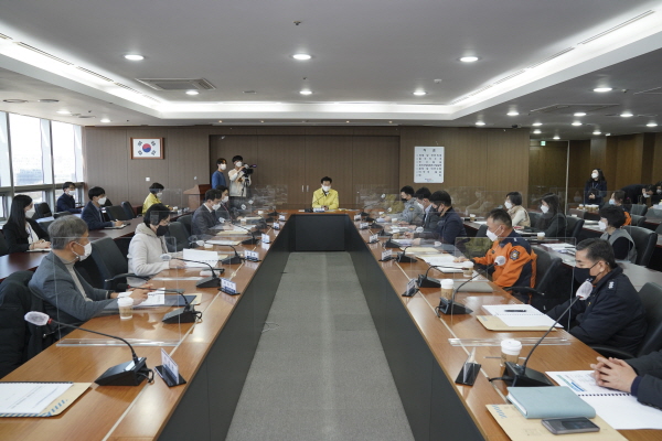 코로나19 백신 접종 지역협의체회의 개최 모습