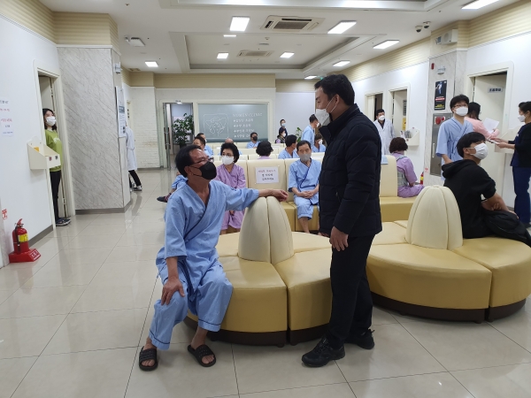 15일부터 조합원 무료 건강검진 실시 (패팅-민권기 조합장)