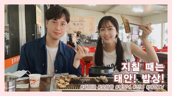 태안 티브이 ‘라이브 태안’ 갈무리 모습.