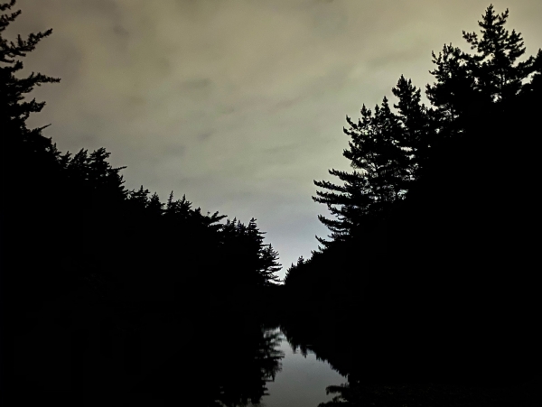 ‘수통골 포토에세이 공모전’에서 대상을 차지한 강가희 씨의 ‘달빛에 비친건 물줄기가 아니였네’ 출품작