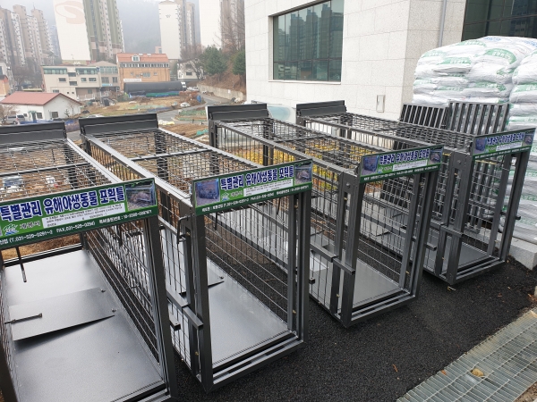 유해 야생동물 피해예방(포획틀)