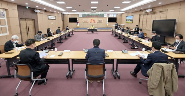 기업투자유치 촉진위원회 위촉식 개최 모습