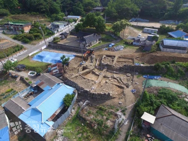 결성읍성 동문지 전경