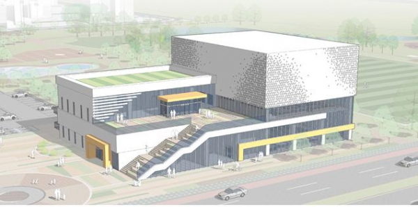 둔포 국민체육센터 조감도