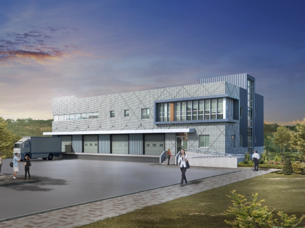 공주시 푸드통합지원센터 조감도