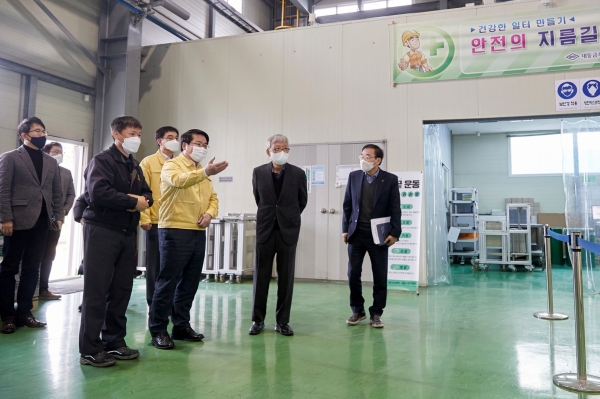 2021년 2월 1일 관내 기업체 방문