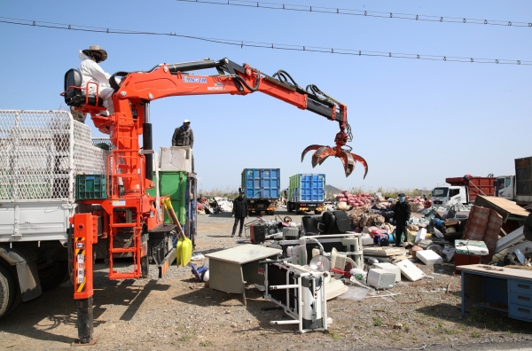 지난해 숨은 자원 찾기 행사 모습 (원북면)