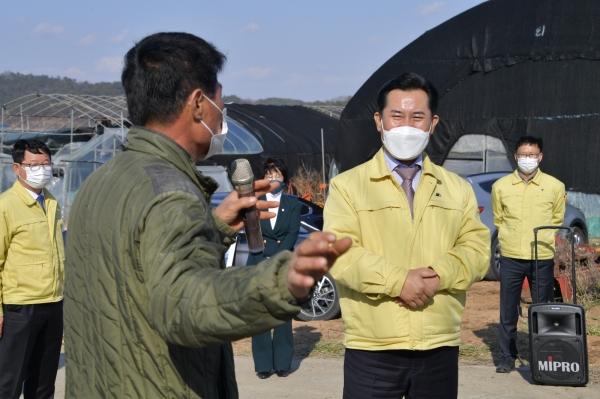 현장 소통행정 방문-석성면 봉정리