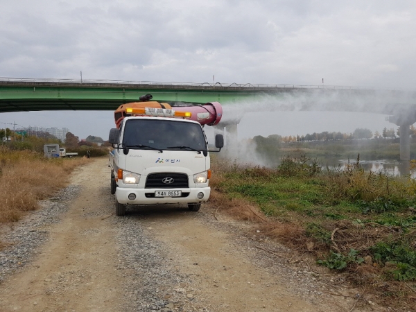 주요하천 방역소독
