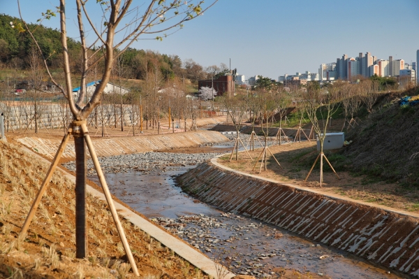 샘골도시공원 모습.