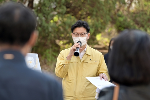 주요사업장 현장방문(공주시 복합커뮤니티센터 건립사업)