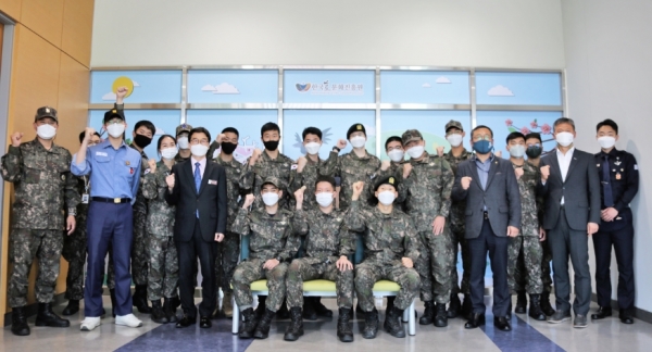 자운대 근무지원단 군장병 대상 「2021 찾아오는 효문화 교육 프로그램」운영